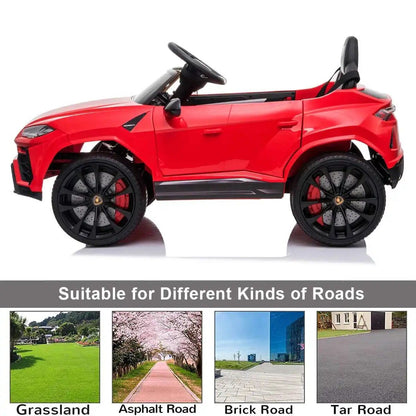 Kids' Electric Car with Remote - 4-Wheel LED & Music Ride-On