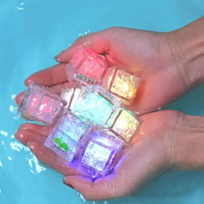 LED Light-Up Baby Bath Toys, Colorful Waterproof Bathtub Lights