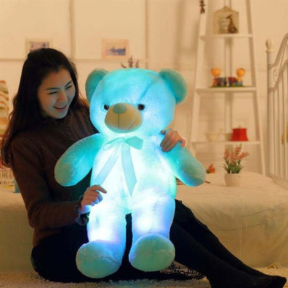 Creative Light Up LED Teddy Bear Stuffed Animals Plush Toy