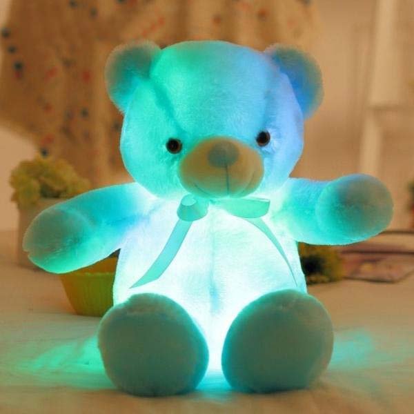 Creative Light Up LED Teddy Bear Stuffed Animals Plush Toy