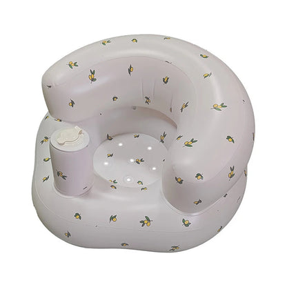 Inflatable Baby Seat with Built-In Air Pump