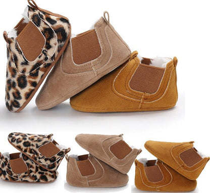 Leopard first walker sneakers shoes