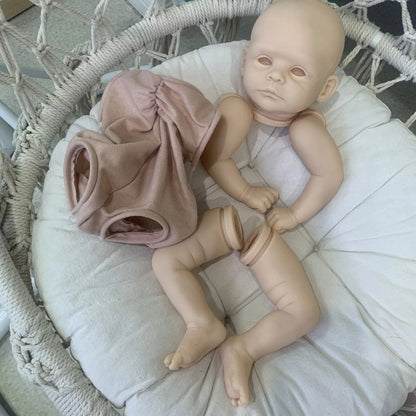 19-Inch Reborn Doll Kit - Joleen, Lifelike Soft Touch, DIY Unpainted Parts
