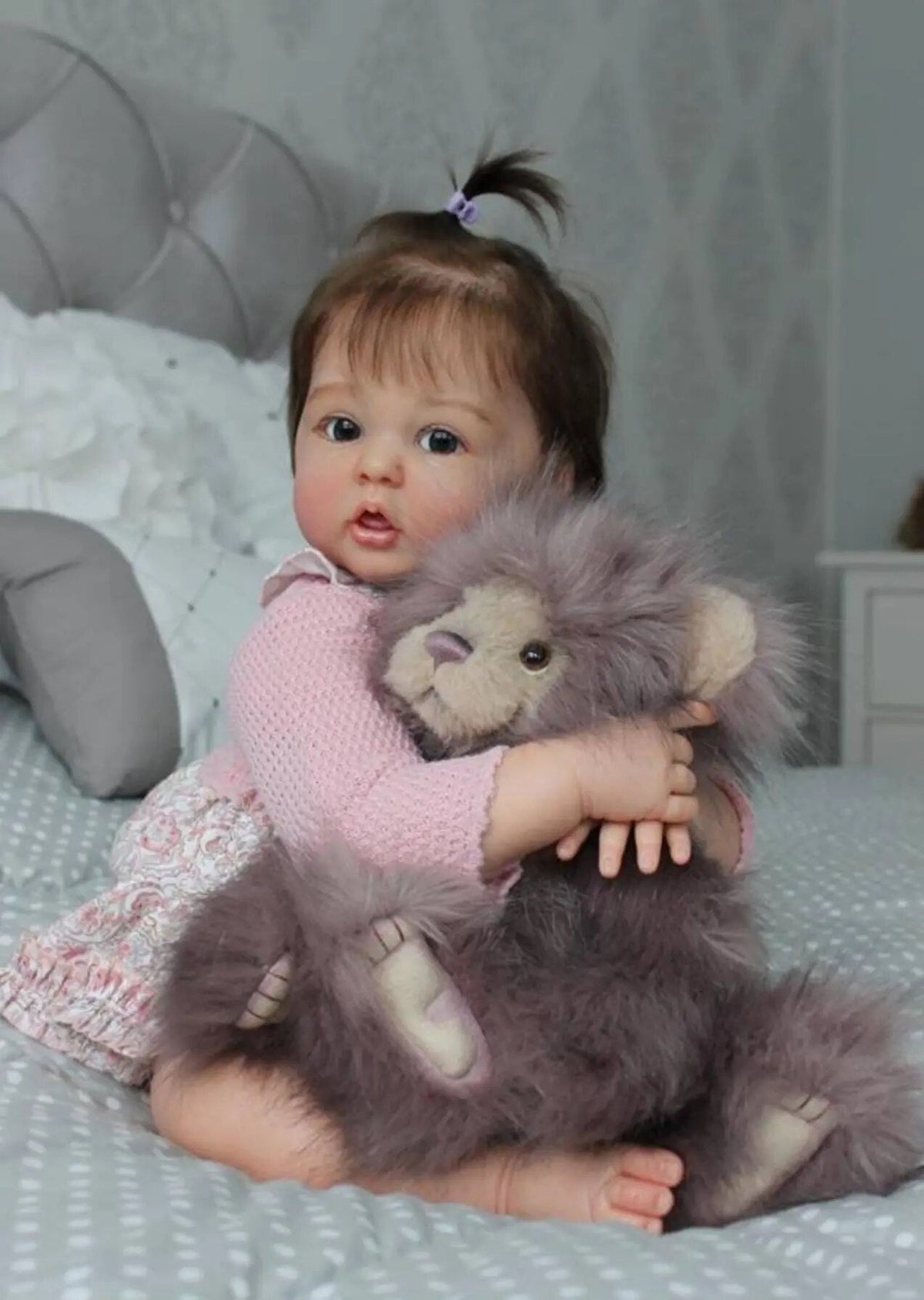 50cm/60cm Reborn Baby Doll - 3D-Paint Skin, Realistic Silicone, Handmade Princess Toy