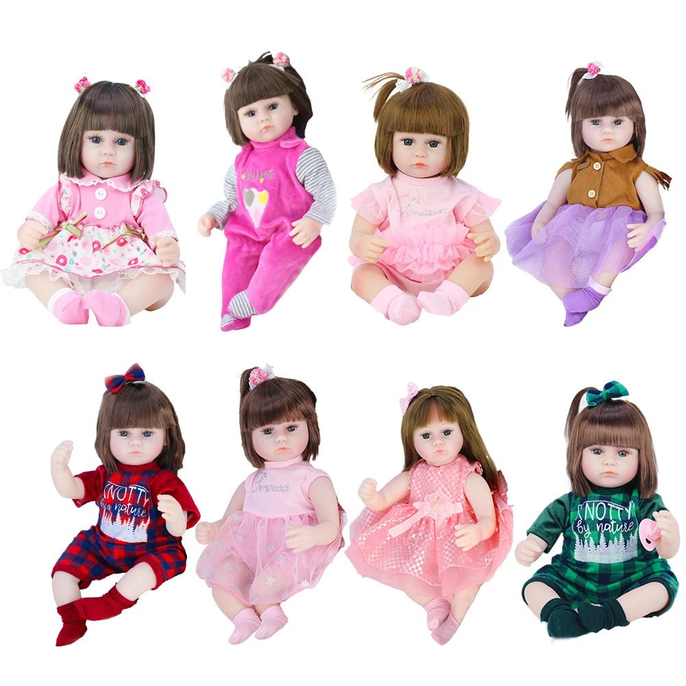 42cm Soft Lifelike Baby Reborn Doll - Ideal Sleeping Companion