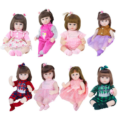 42cm Soft Lifelike Baby Reborn Doll - Ideal Sleeping Companion