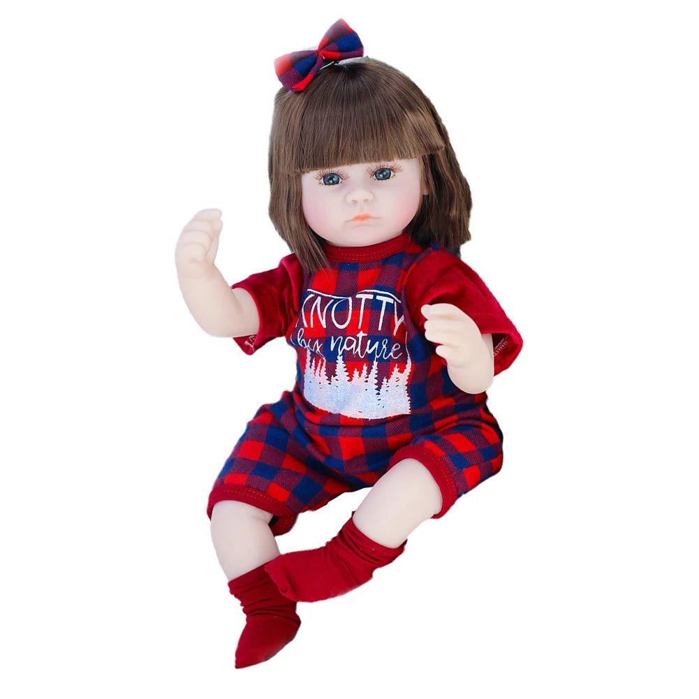42cm Lifelike Sleeping Reborn Doll - Soft Toddler Bebe Toy