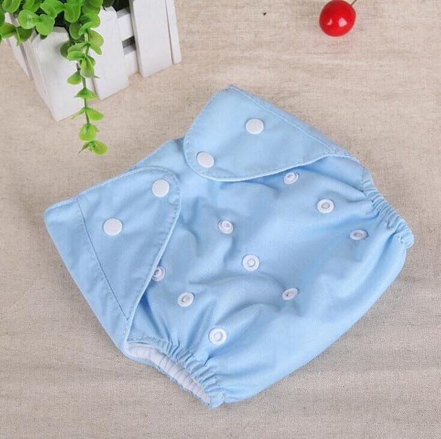 Washable Reusable Nappies Grid/Cotton Training Pant Cloth Diaper