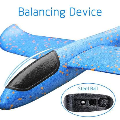 48 CM Hand Throw Airplane EPP Foam Launch fly Glider Planes