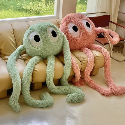 Giant 175cm Swag Green Alien Monster Plush Toy with Long Limbs