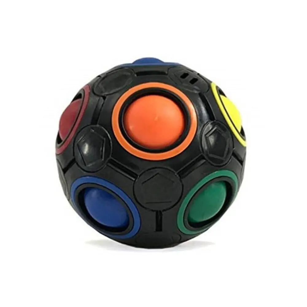 Rainbow Luminous Rainbow Ball Puzzle – 3D Fidget Football