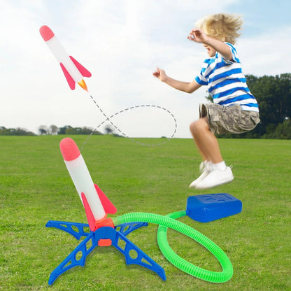 Luminous Rocket Outdoor Toy - Interactive Flying Fun for Kids