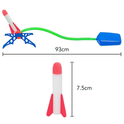 Luminous Rocket Outdoor Toy - Interactive Flying Fun for Kids
