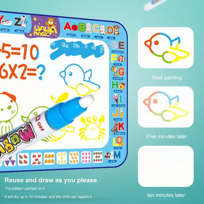 Magic Water Drawing Mat: Educational Coloring Toy