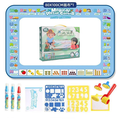Magic Water Drawing Mat: Educational Coloring Toy
