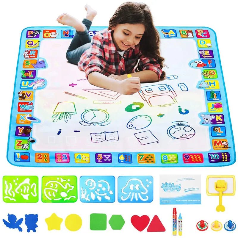 Magic Water Drawing Mat: Educational Montessori Toy