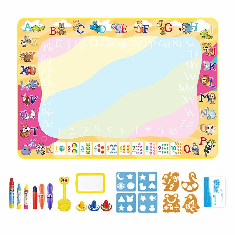 Magic Water Drawing Mat: Educational Montessori Toy