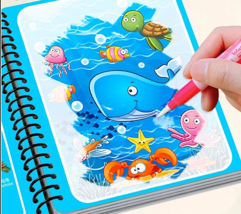 Magic Water Painting: DIY Kindergarten Graffiti & Early Education Toy