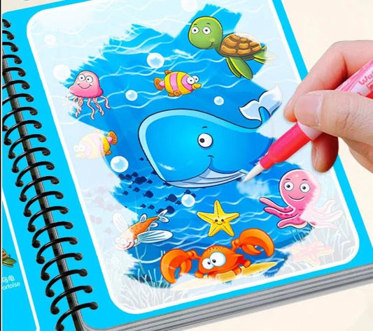 Magic Water Painting: DIY Kindergarten Graffiti & Early Education Toy