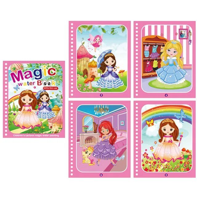 Magic Water Painting: DIY Kindergarten Graffiti & Early Education Toy