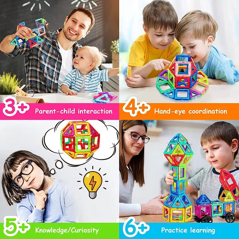 Magnetic Building Blocks: Kids' Designer Construction Set