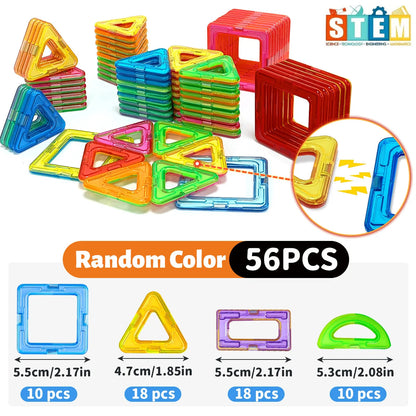 Magnetic Building Blocks – Medium Size STEM Construction Set
