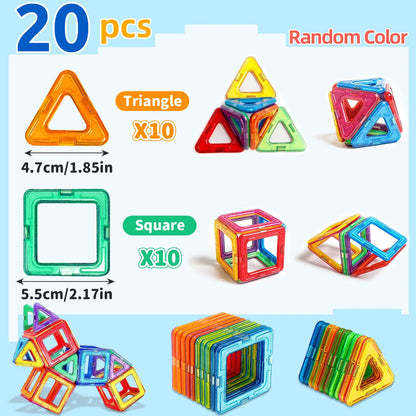 Magnetic Building Blocks – Medium Size STEM Construction Set