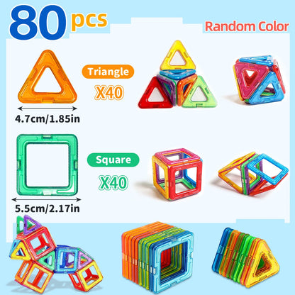 Magnetic Building Blocks – Medium Size STEM Construction Set