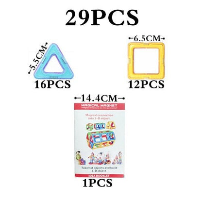 Magnetic Technic Plastic Building Blocks Assembly Toys For Children