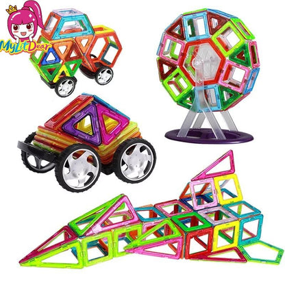 Magnetic Technic Plastic Building Blocks Assembly Toys For Children