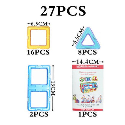 Magnetic Technic Plastic Building Blocks Assembly Toys For Children