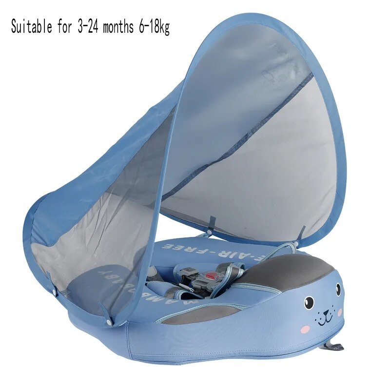 Mambobaby Non-Inflatable Swim Float - Baby Pool Ring Toy