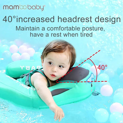 Mambobaby Non-Inflatable Swim Float - Baby Pool Ring Toy