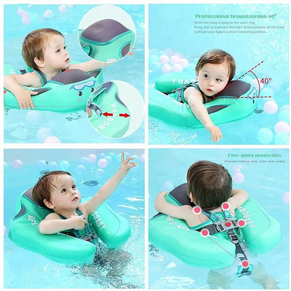 Mambobaby Non-Inflatable Swim Float - Baby Pool Ring Toy