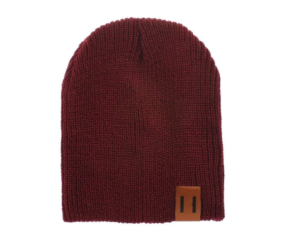 Newborn Knitted Baby Hat - Solid, Crochet Beanie for Kids