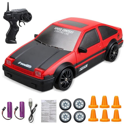 20Km/h Mini AE86 RC Drift Car - 1/24 Scale High-Speed Toy