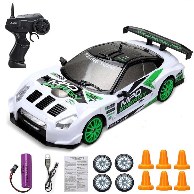 20Km/h Mini AE86 RC Drift Car - 1/24 Scale High-Speed Toy