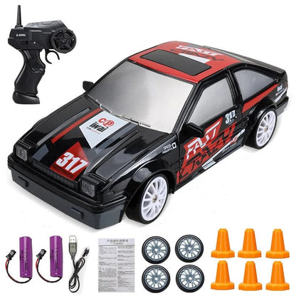 20Km/h Mini AE86 RC Drift Car - 1/24 Scale High-Speed Toy