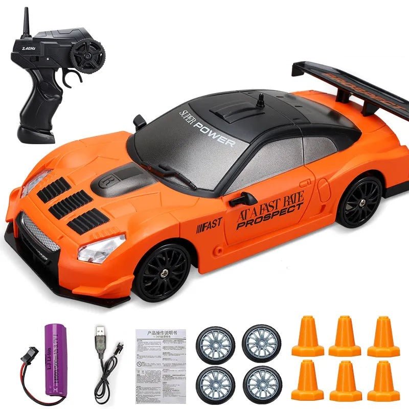 20Km/h Mini AE86 RC Drift Car - 1/24 Scale High-Speed Toy