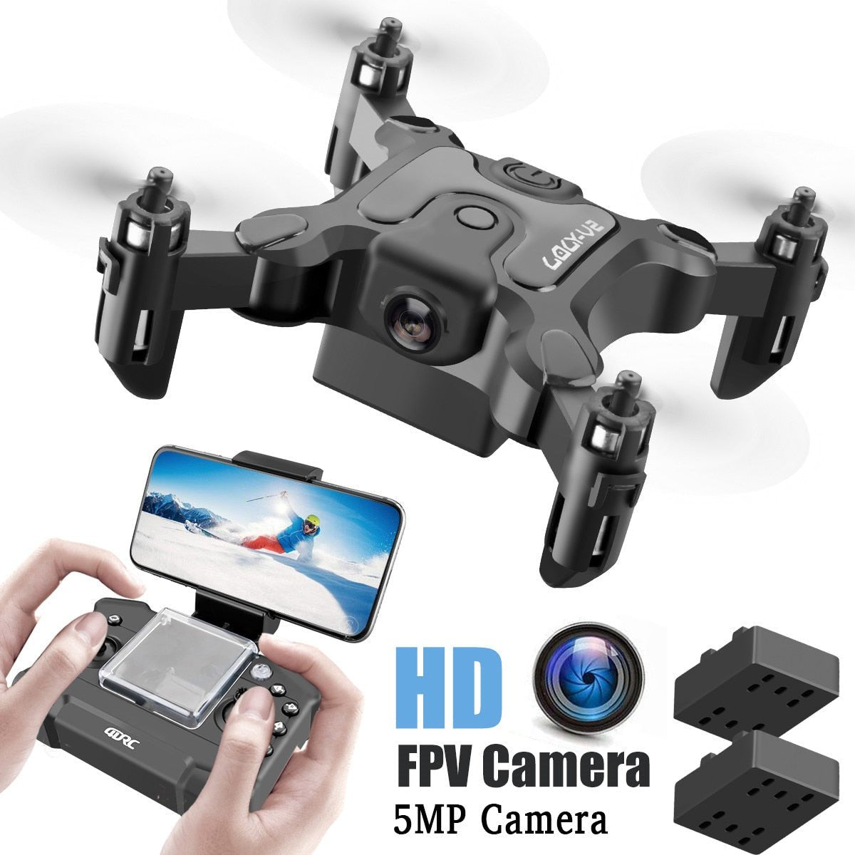 Mini Drone With/Without HD Camera Hight Hold Mode RC Quadcopter