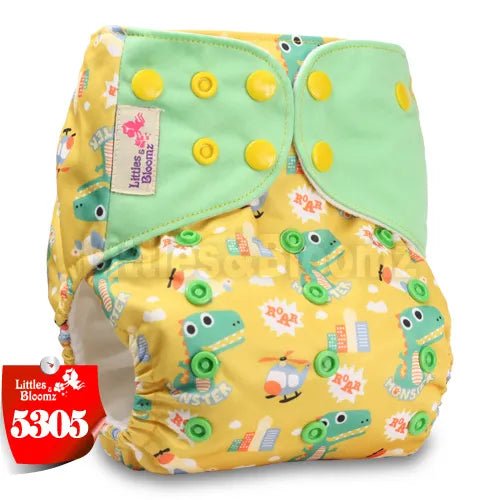 Adjustable Cloth Diaper 0-2yrs - Washable, Eco-Friendly Nappy