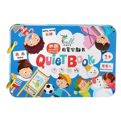 Montessori Busy Book for 2-4 Yrs: Preschool Learning &amp; Activity Toy