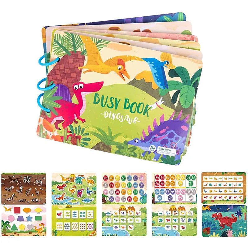 Montessori Busy Book for 2-4 Yrs: Preschool Learning &amp; Activity Toy