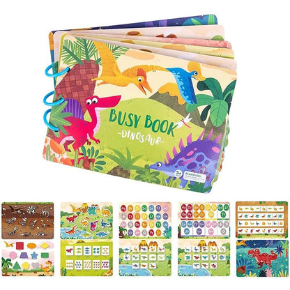 Montessori Busy Book for 2-4 Yrs: Preschool Learning &amp; Activity Toy