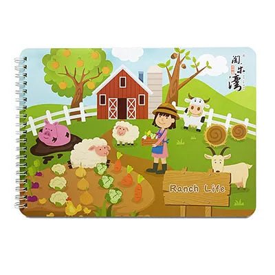 Montessori Busy Book for 2-4 Yrs: Preschool Learning &amp; Activity Toy