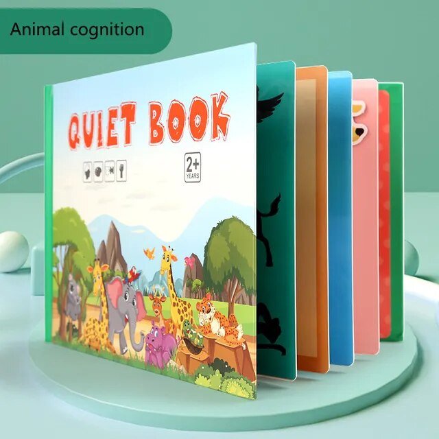 Montessori Busy Book for 2-4 Yrs: Preschool Learning &amp; Activity Toy