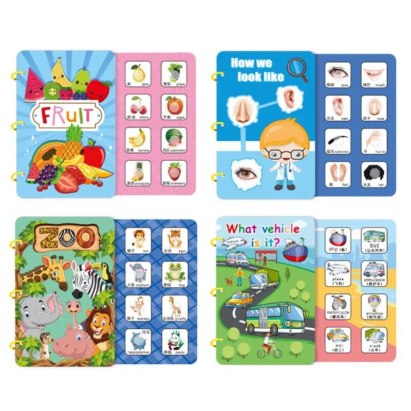 Montessori Busy Book for 2-4 Yrs: Preschool Learning &amp; Activity Toy