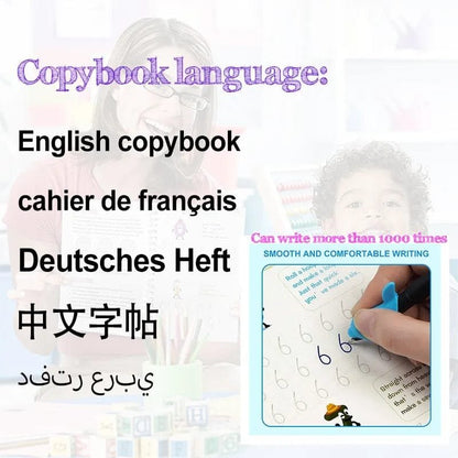 Reusable Montessori Copybook: Writing & Calligraphy