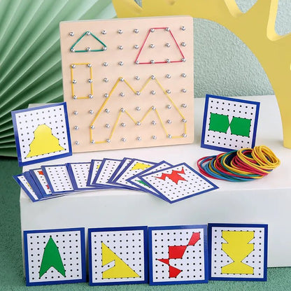 Montessori Graphics Nail Boards: Creative Kids Toy