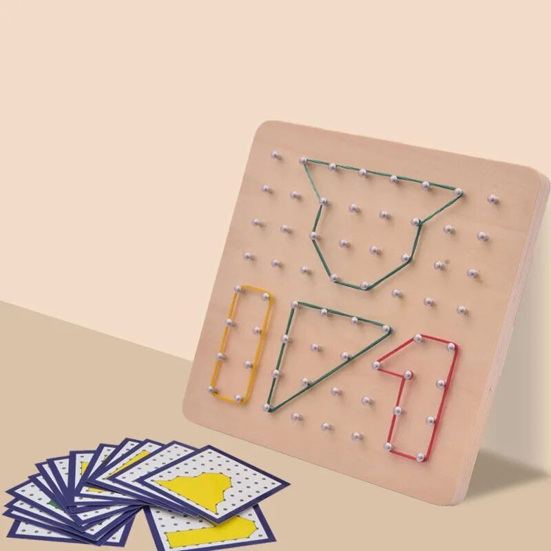 Montessori Graphics Nail Boards: Creative Kids Toy